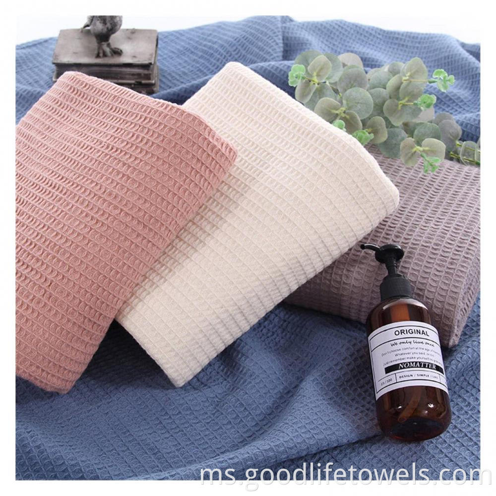 100 Cotton Breathable Waffle Sofa Blanket